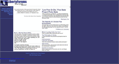 Desktop Screenshot of libertyforums.com